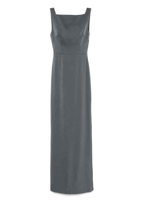 Abito lungo in satin in grigio Alex perry - donna ALEX PERRY | D1334PF24IRN